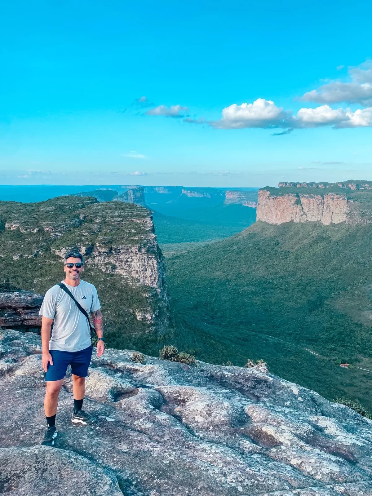 Vista panorâmica do canyon — Chapada Diamantina