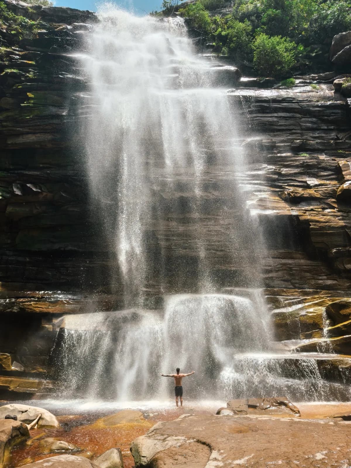 Cachoeira na Chapada Diamantina